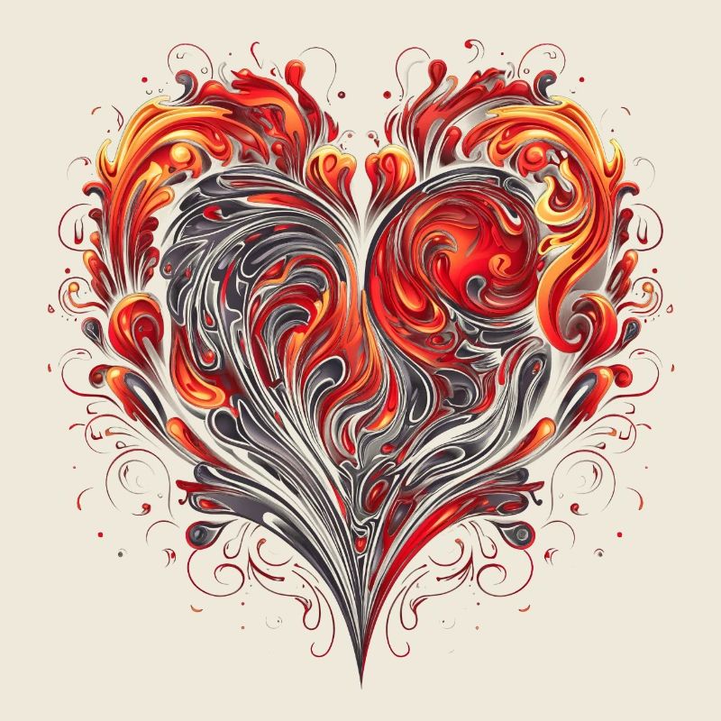 Herz (Liebe), dynamisch by MEER DER IDEEN