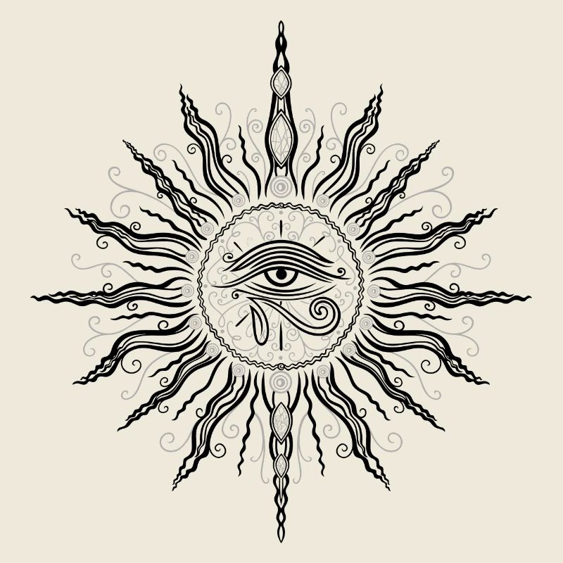 Soleil, été, œil d’Horus