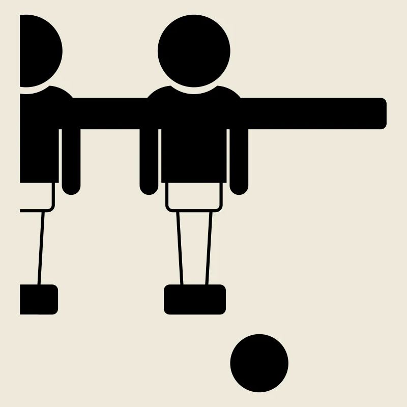 Retro Tischfussball Kicker Design - Goal Getter