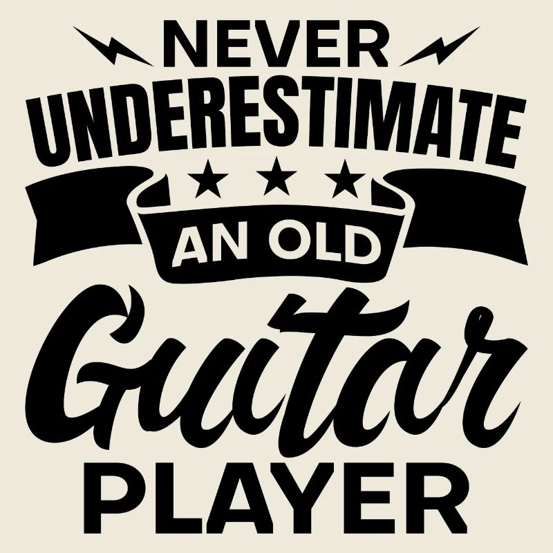 Alter Gitarrist