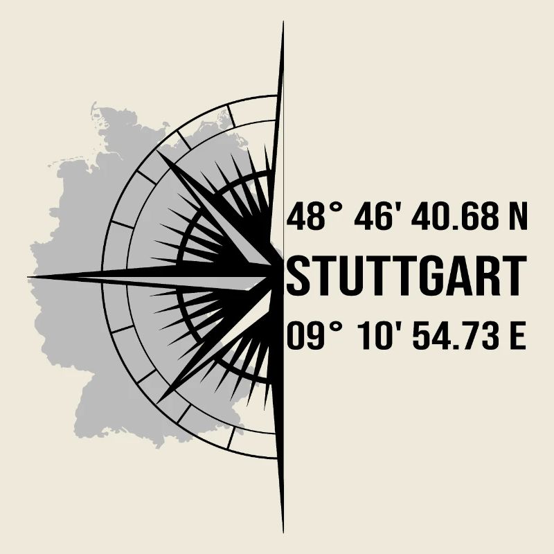Koordinaten Stuttgart