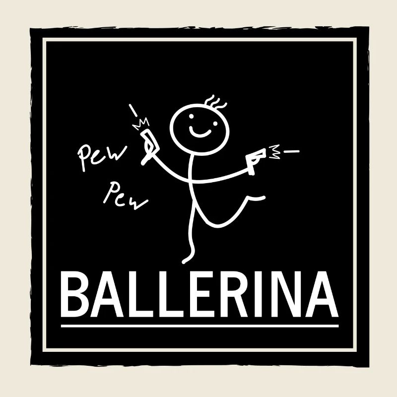 ballerina Zeichenfläche