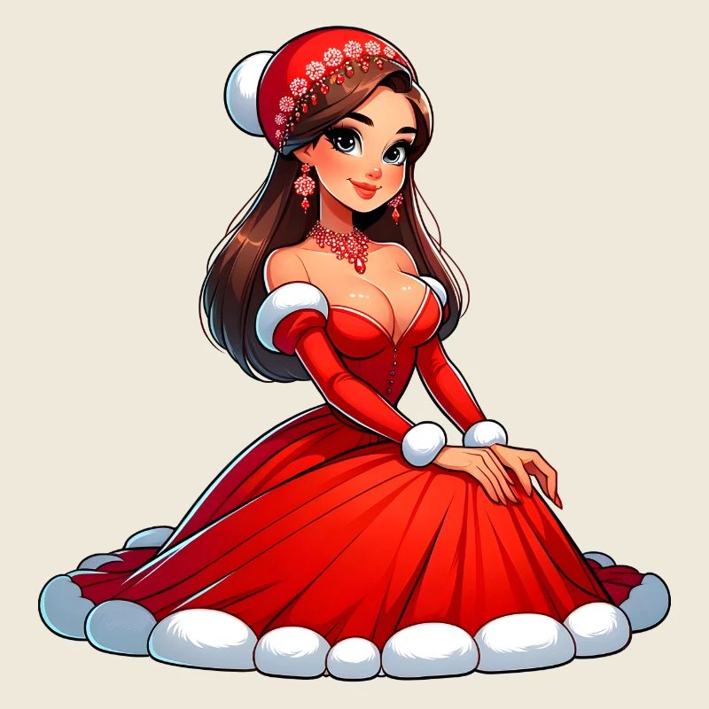 Ded Moroz Snegurotschka russischer Weihnachtsmann
