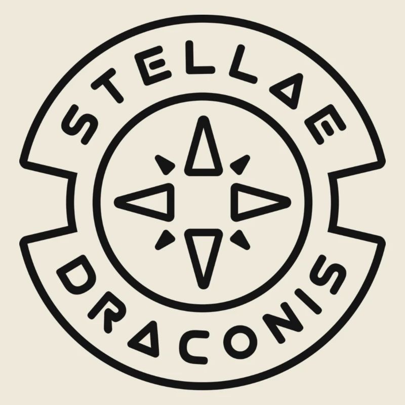 Stellae Draconis - Logo (schwarz)