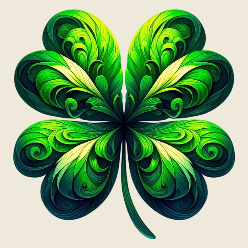 Vierblättriges Kleeblatt