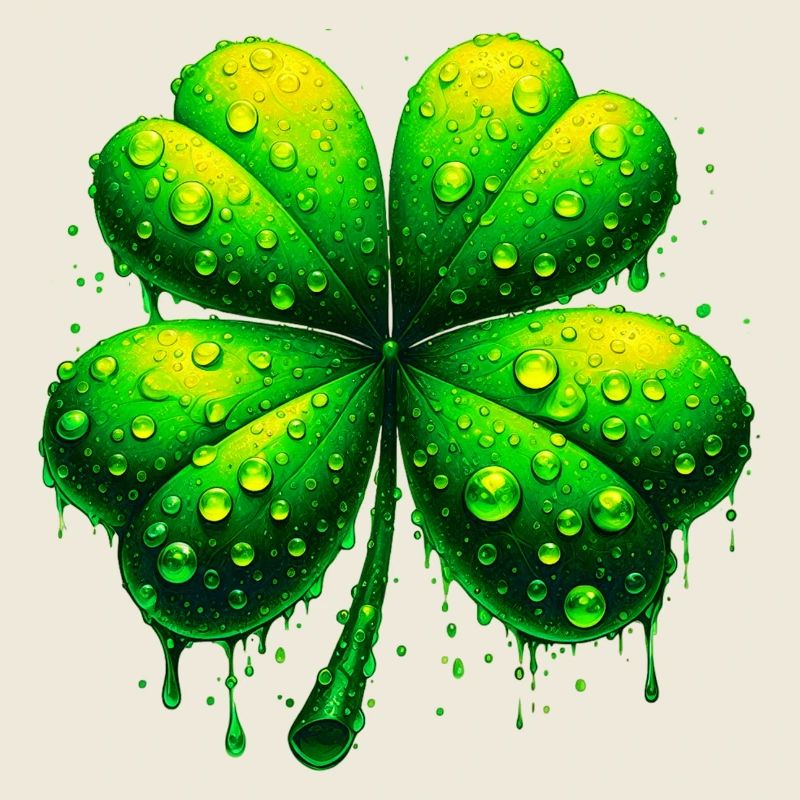 Vierblättriges Kleeblatt