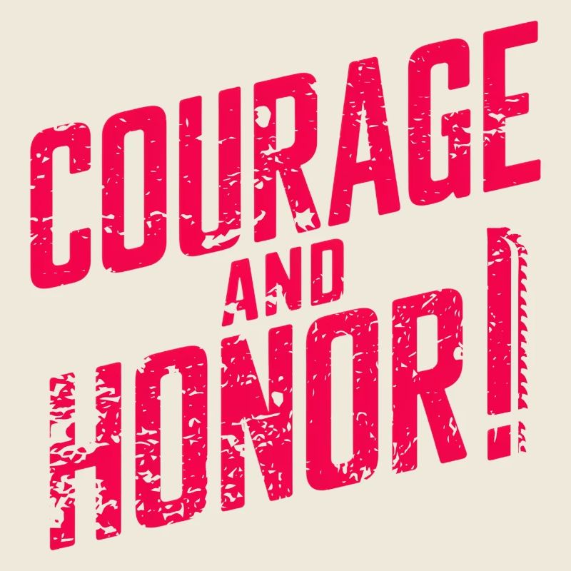 Courage and Honor Epic Marine Code scifi Space.