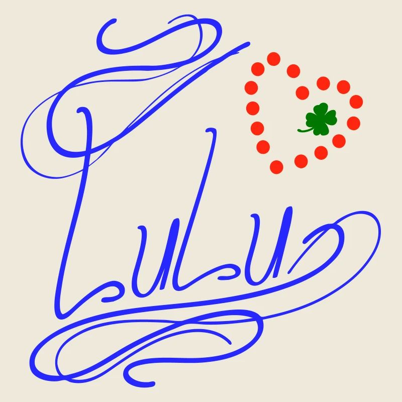 Lulu avec cœur et trèfle