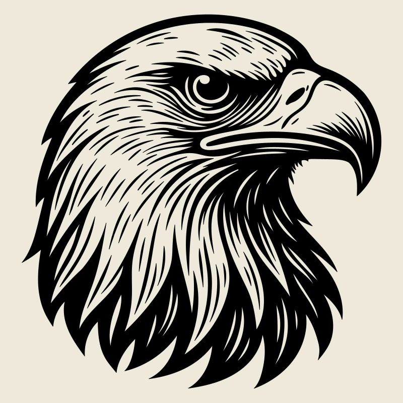 Majestic Eagle Head