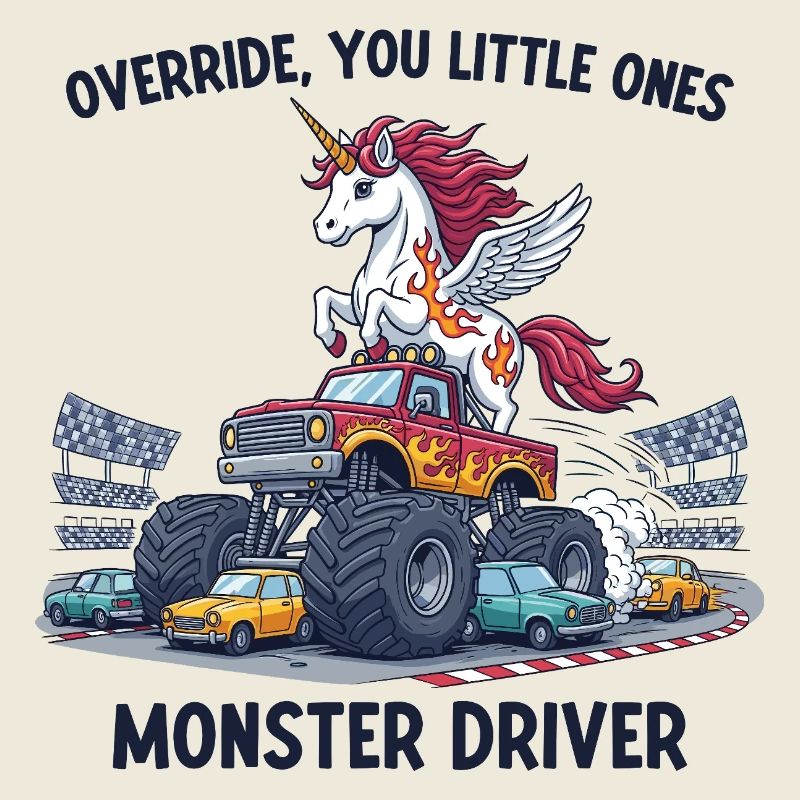 Monster Truck Einhorn