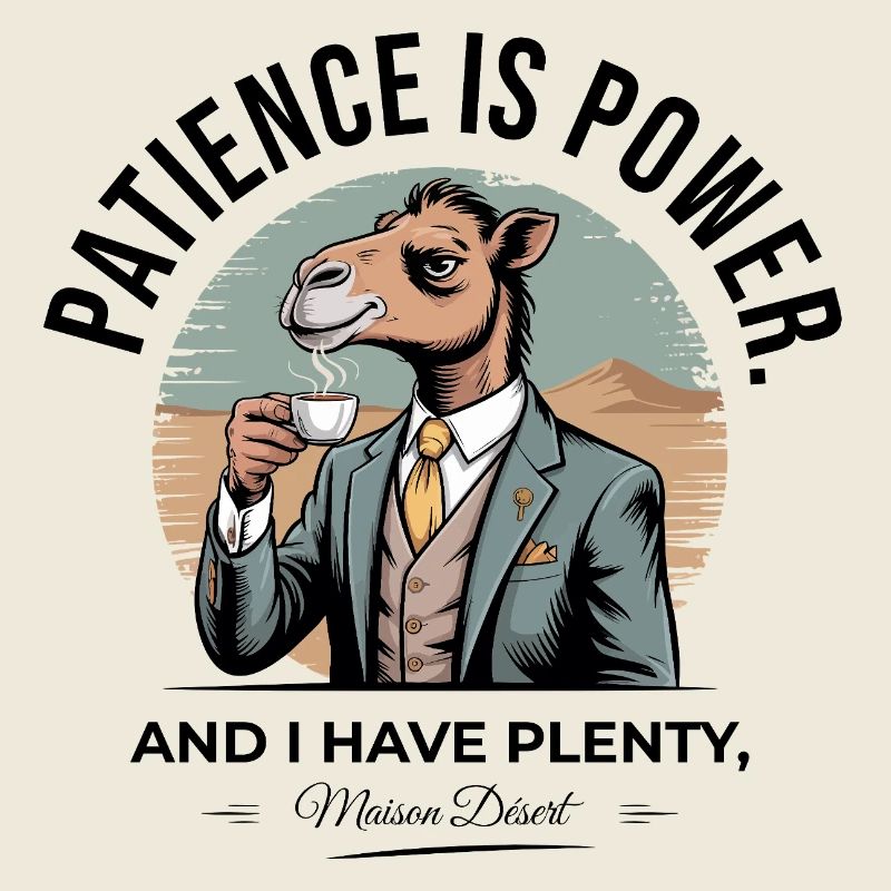 La patience, c’est le café Camel Power