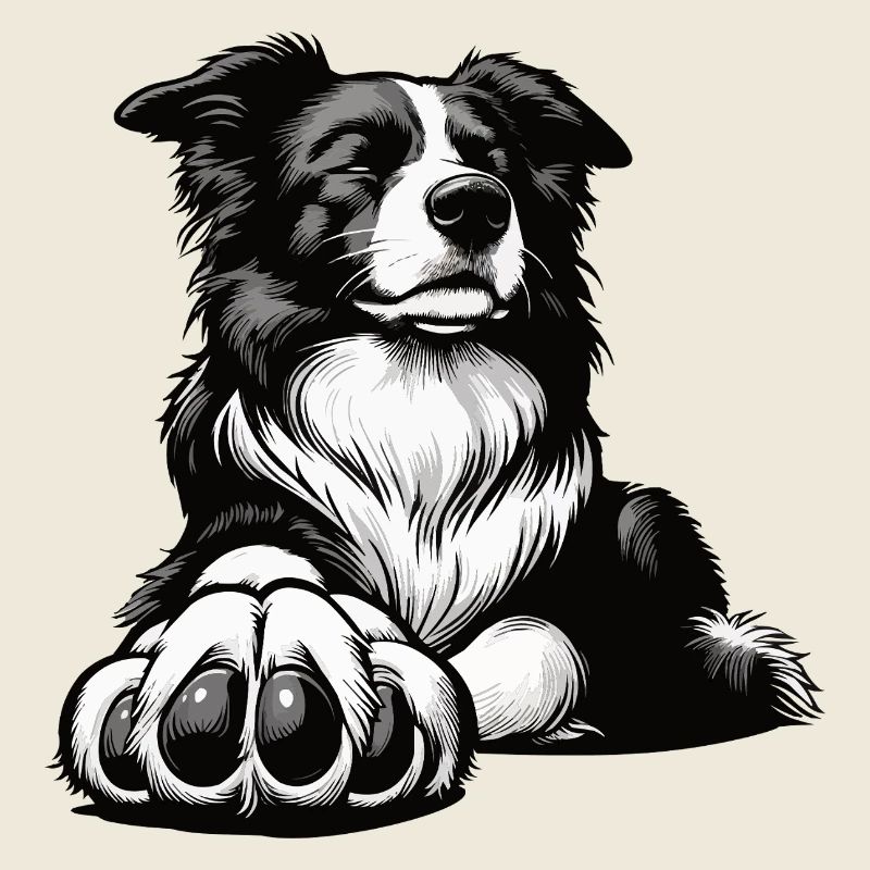 Border Collie Propriétaire Collie Amant de Collie