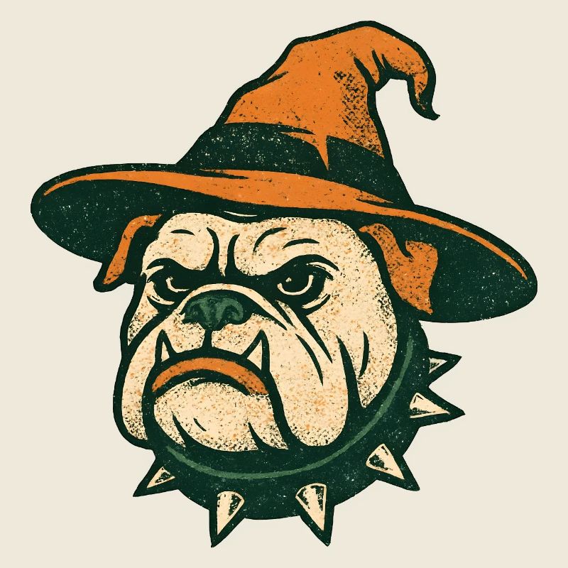 Bouledogue Sorcier Halloween