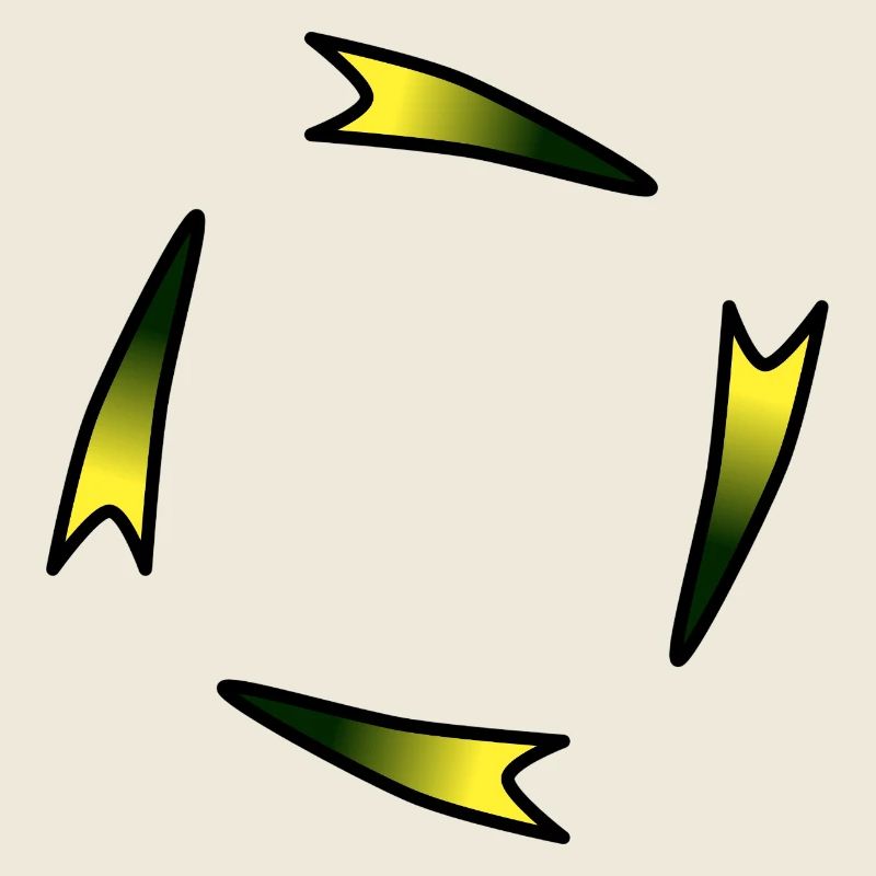 Rubans d’angle lumineux abstraits