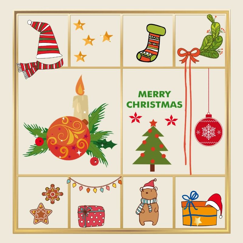 Weihnachtliche Collage 