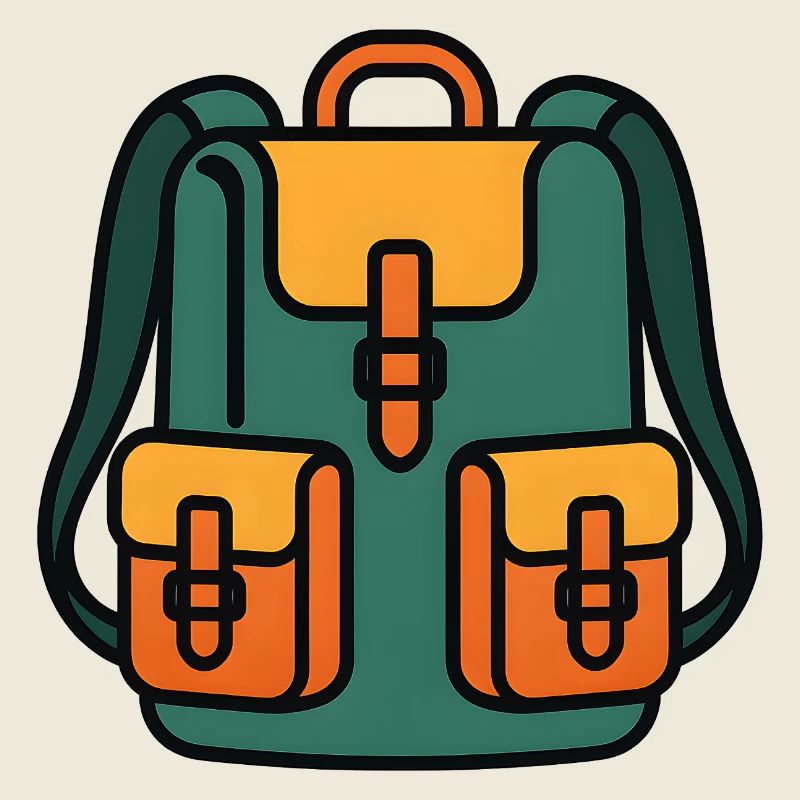 Sac à dos coloré