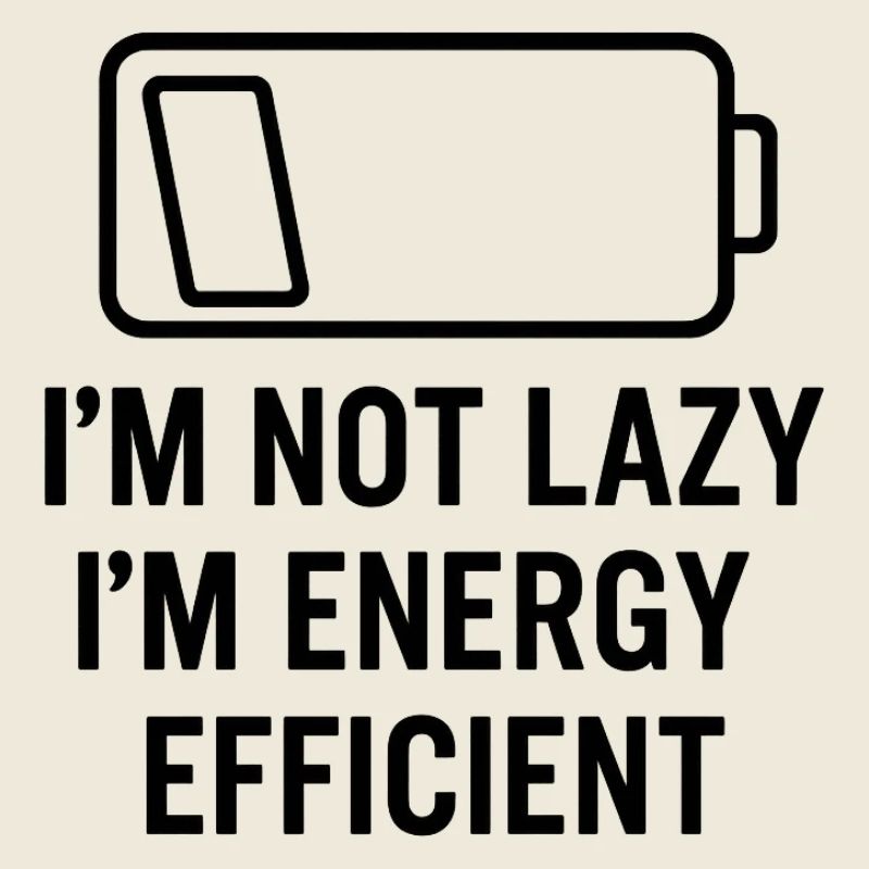 Energieeffizient, nicht faul