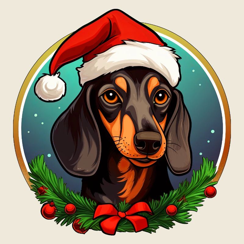 Teckel de Noël