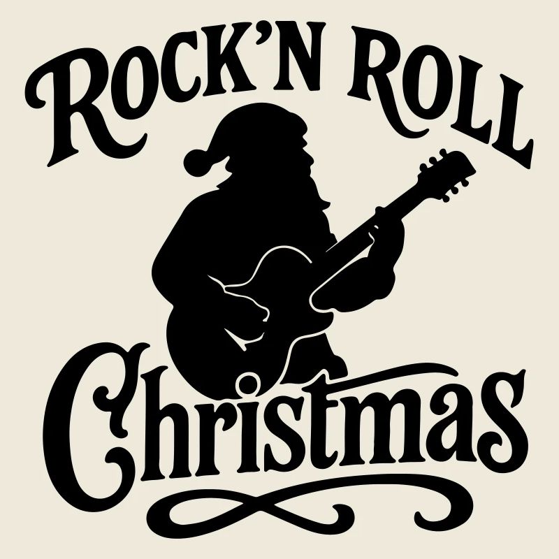 Noël à Noël weihnachten rock’n roll Santa