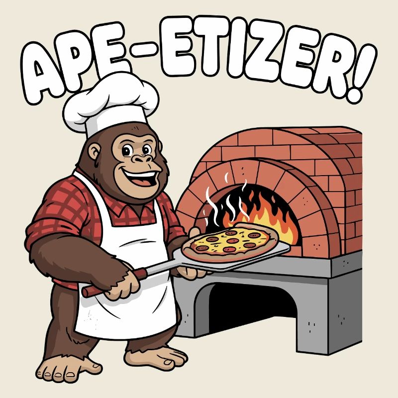 Chef pizzariophile Ape-Etizer