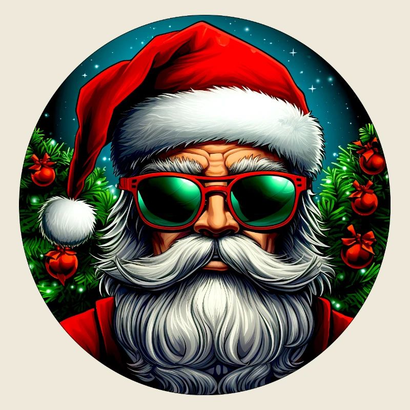 Cooler Santa