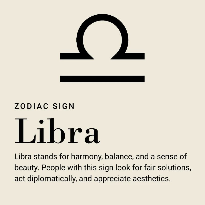 Libra - Zodiac sign