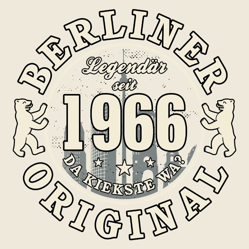 60. Geburtstag 2026 Berliner Original Geschenk