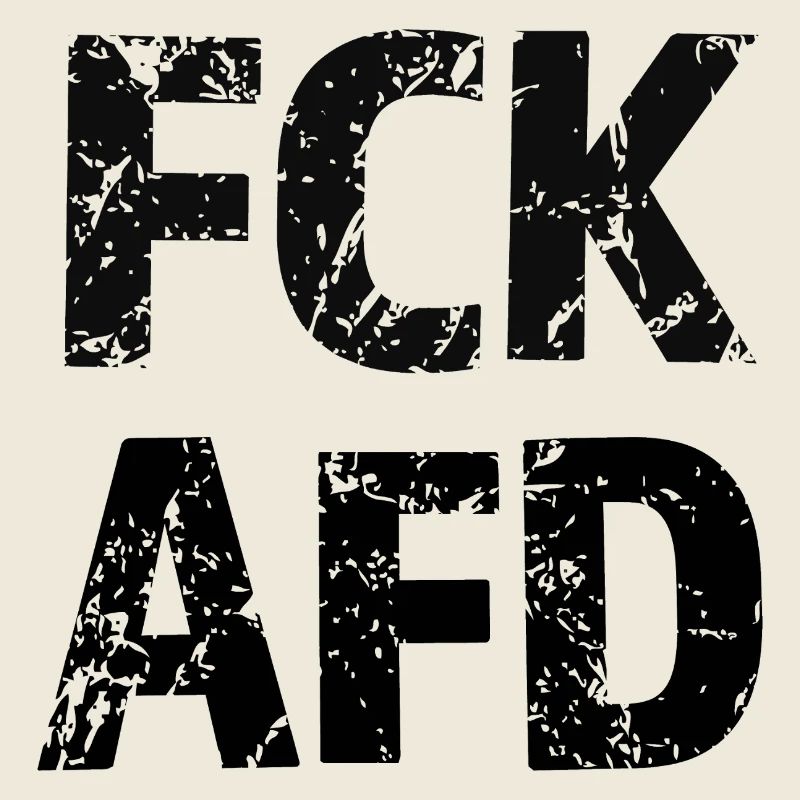 Graphique en texte gras FCK AFD
