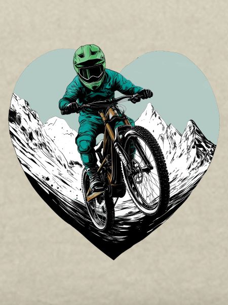 Freerider Berge Herz