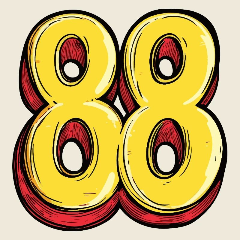 88 Nombre Coloré