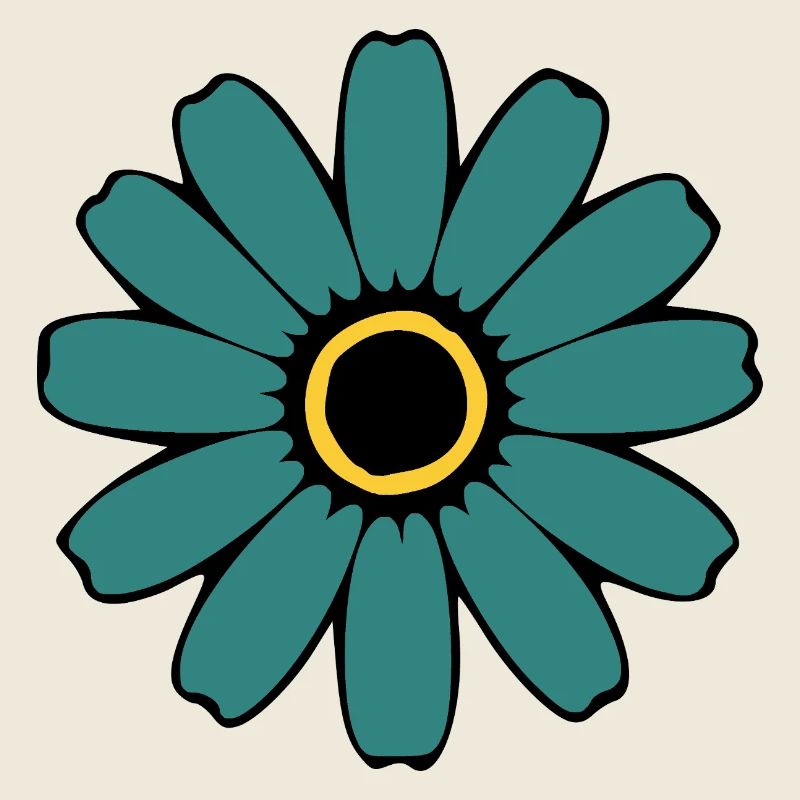 Blaue Blume Blüte türkis Blumen Geschenk Mutter 