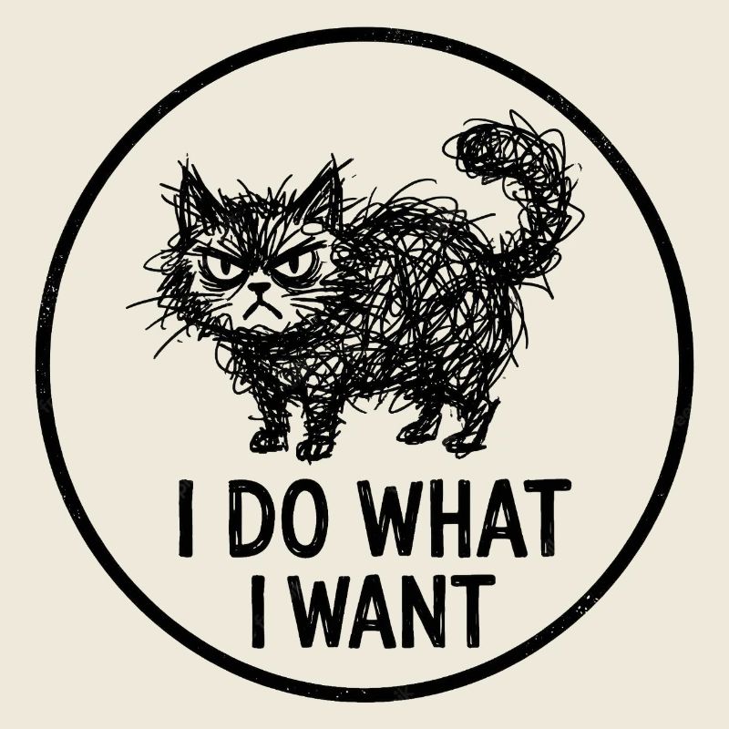 Ich mache, was ich will Katzenlogo