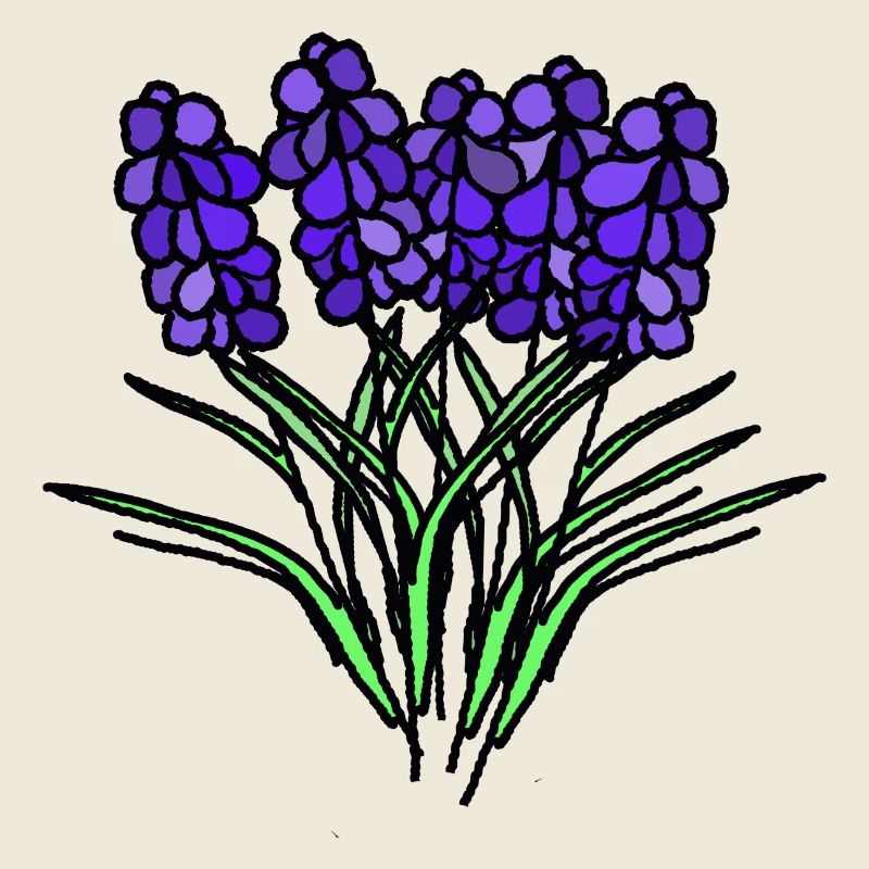 Fleurs de bouquet de lavande violette