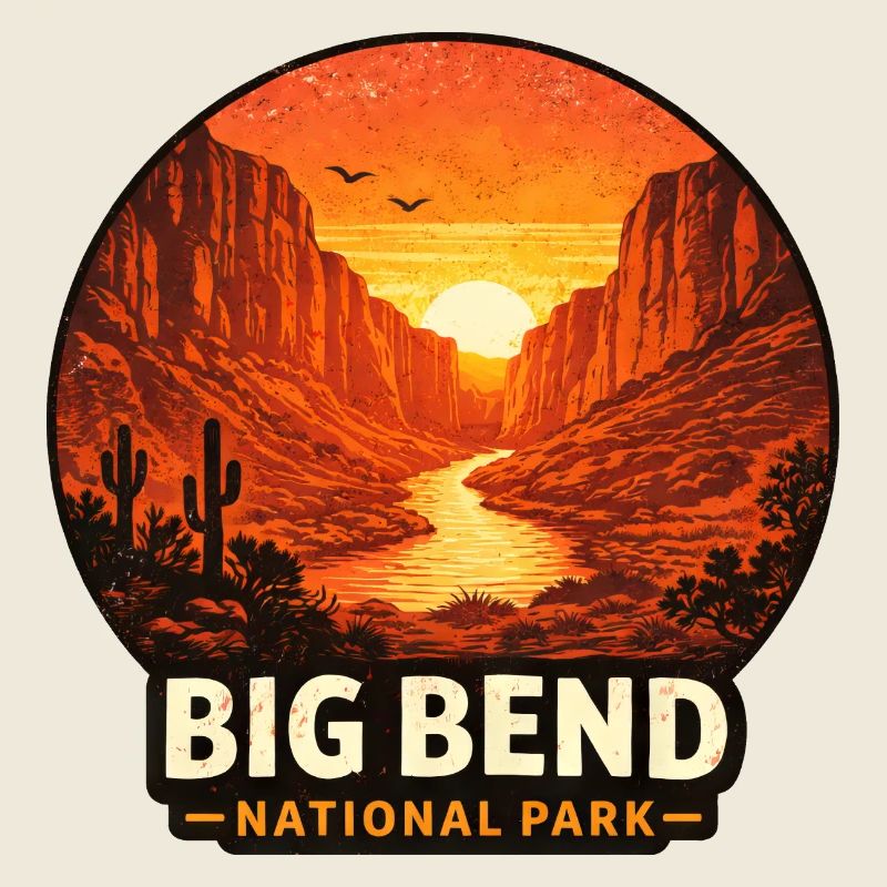Big Bend National Park Sunset Motif