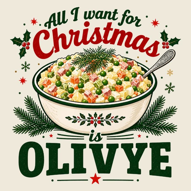 Bol de Noël Olivye