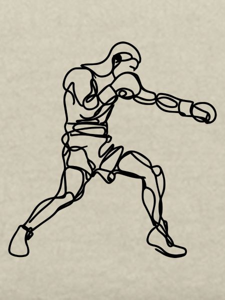 Graphismes de boxe