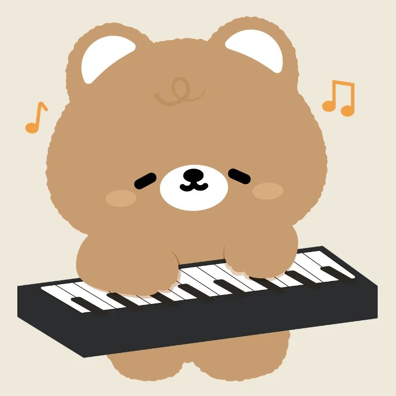 Sérénade pianiste Bear