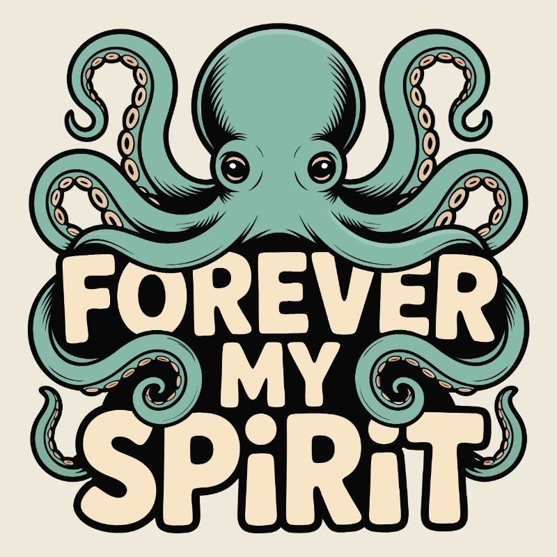 Octopus forever my spirit
