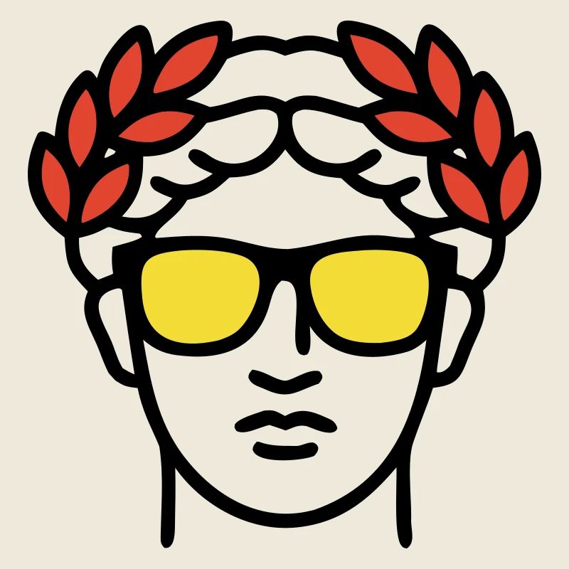 Römische Statue Sonnenbrille Antike Kunst
