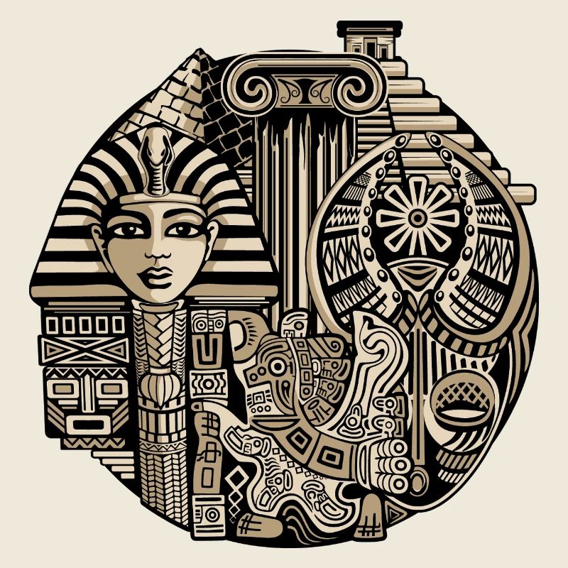 Ancient Egyptian and World Tribal Art Historical S