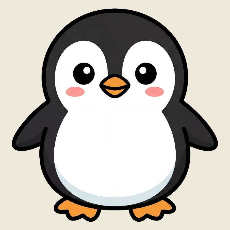 Adorable Penguin Pixel Pal