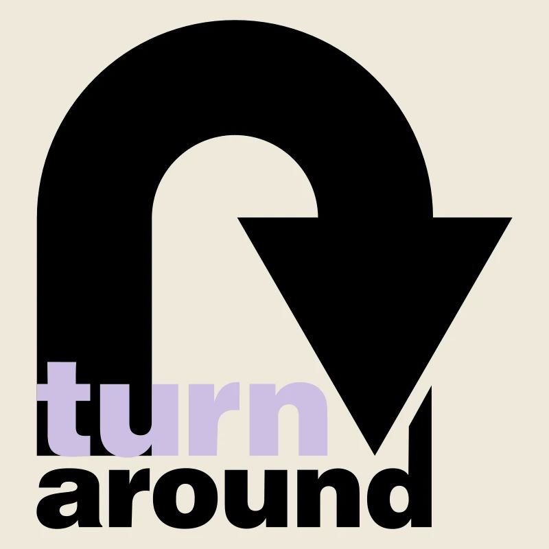 turn around | undrehen | arrow | pfeil