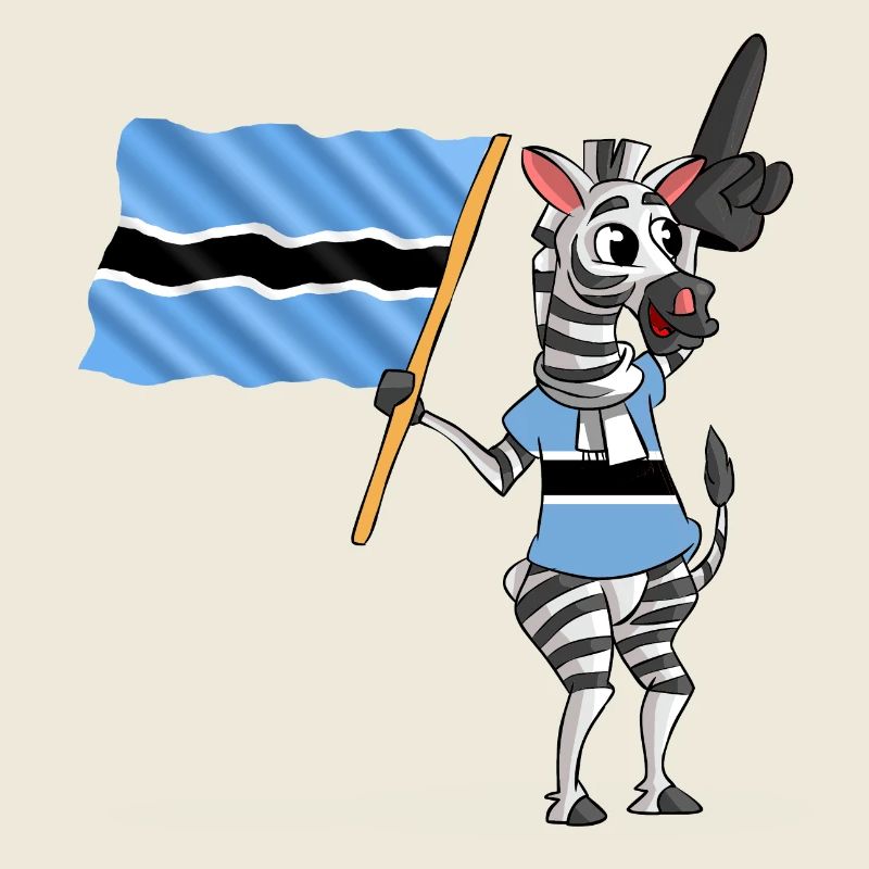 Botsuaner Zebra