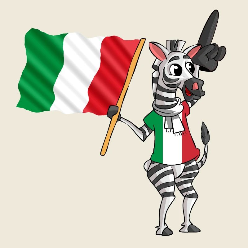 Italiens Zebra