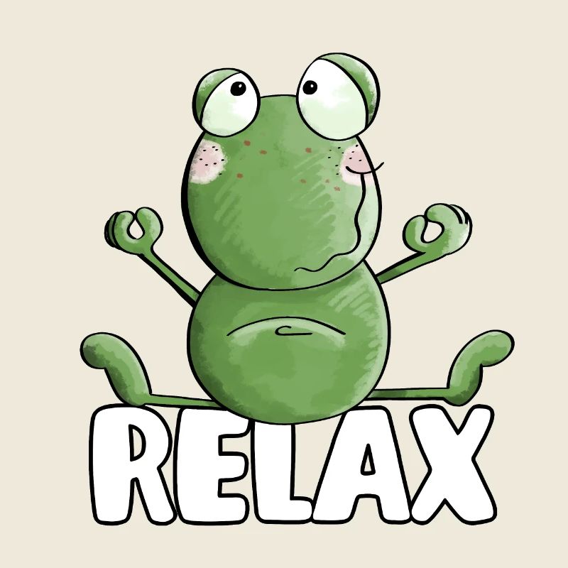 Yoga Relaxant Grenouille - Grenouilles - Crapaud - Quak