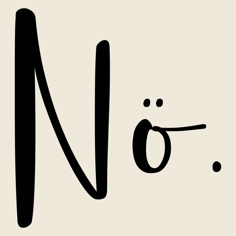 Nö - Nein I Frage Antwort modern Dialekt