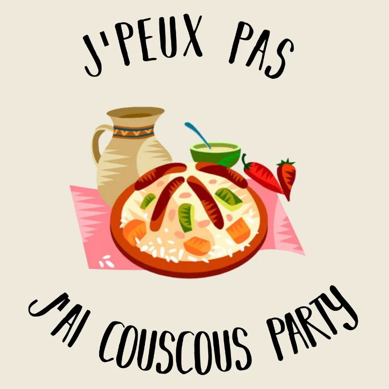 I can't I have couscous party