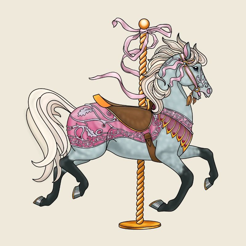 Cheval de carrousel