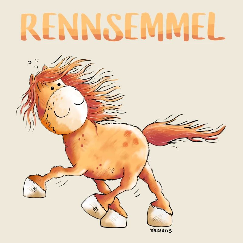 Rennsemmel Islandpferd - Isländer - Rennpass