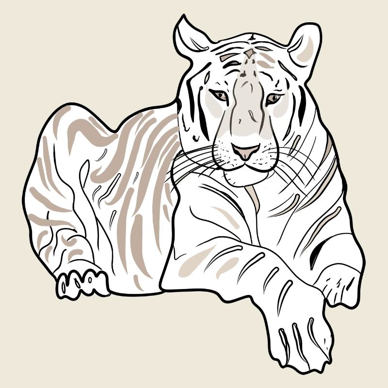 LYING TIGER